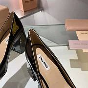 Miu Miu Patent Leather Pumps in 65 mm Heel Height Black - 2