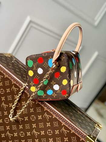 Louis Vuitton LV X YK Square Handbag Size 16 x 16 x 16 cm