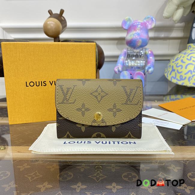 Louis Vuitton LV Brown Wallet Size 12 x 9.5 x 1.5 cm - 1