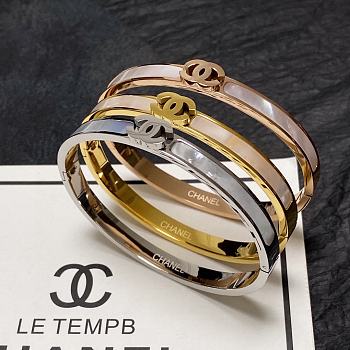 Chanel Bangle Bracelet Gold/Rose Gold/Silver