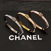 Chanel Bangle Bracelet Gold/Rose Gold/Silver - 4