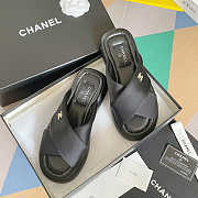  Chanel Mules Black/White/Beige - 5