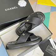 Chanel Mules Black/White/Beige - 4