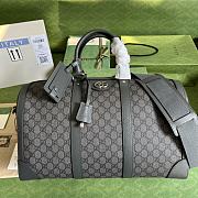 Gucci Ophidia Grey Duffle Bag Size 44 x 28.5 x 24.5 cm - 1
