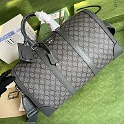 Gucci Ophidia Grey Duffle Bag Size 44 x 28.5 x 24.5 cm - 6