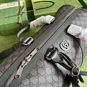 Gucci Ophidia Grey Duffle Bag Size 44 x 28.5 x 24.5 cm - 2