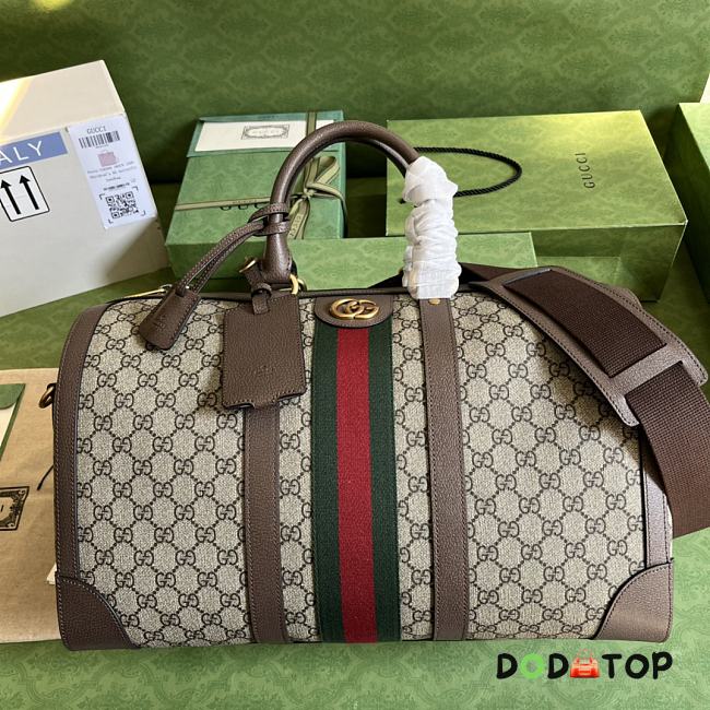 Gucci Savoy Duffle Bag Brown Size 44 x 27 x 24 cm - 1