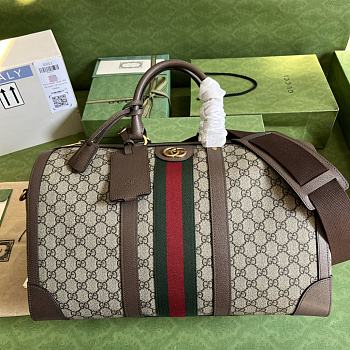 Gucci Savoy Duffle Bag Brown Size 44 x 27 x 24 cm