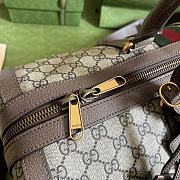 Gucci Savoy Duffle Bag Brown Size 44 x 27 x 24 cm - 4