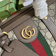 Gucci Savoy Duffle Bag Brown Size 44 x 27 x 24 cm - 5