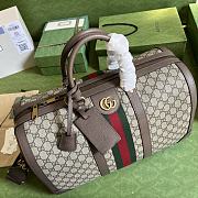 Gucci Savoy Duffle Bag Brown Size 44 x 27 x 24 cm - 3
