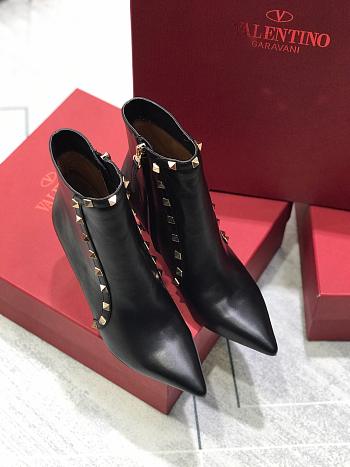 Valentino Rockstud High Heel Boots 8 cm