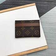 Louis Vuitton LV Card Holder M62170 Brown Size 11 x 7 x 0.6 cm - 5