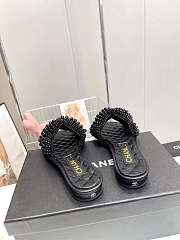 Chanel Shoes Black/White - 2