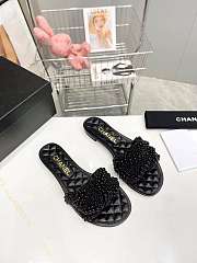 Chanel Shoes Black/White - 4