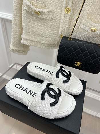 Chanel Shoes Black/White 01