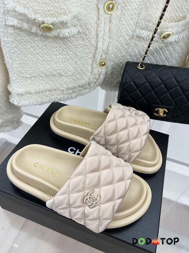 Chanel Shoes Black/White/Beige - 1
