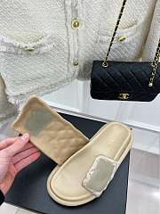 Chanel Shoes Black/White/Beige - 3