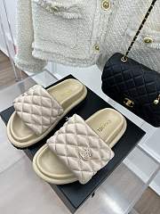Chanel Shoes Black/White/Beige - 2