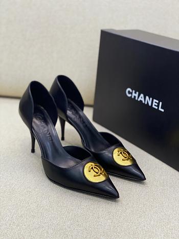 Chanel High Heel Black