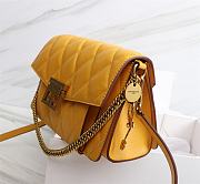 Givenchy Quilted Leather Crossbody Bag Yellow Size 21.5 x 7 x 14 cm - 6