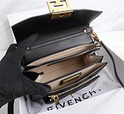 Givenchy Quilted Leather Crossbody Bag Black Size 21.5 x 7 x 14 cm - 4