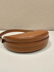 Prada Leather Shoulder Bag 1BC194 Brown Size 22.5 x 18.5 x 6.5 cm - 2
