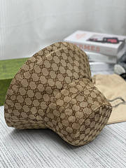 Gucci GG Canvas Wide Brim Hat - 5