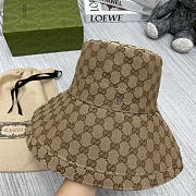 Gucci GG Canvas Wide Brim Hat - 4