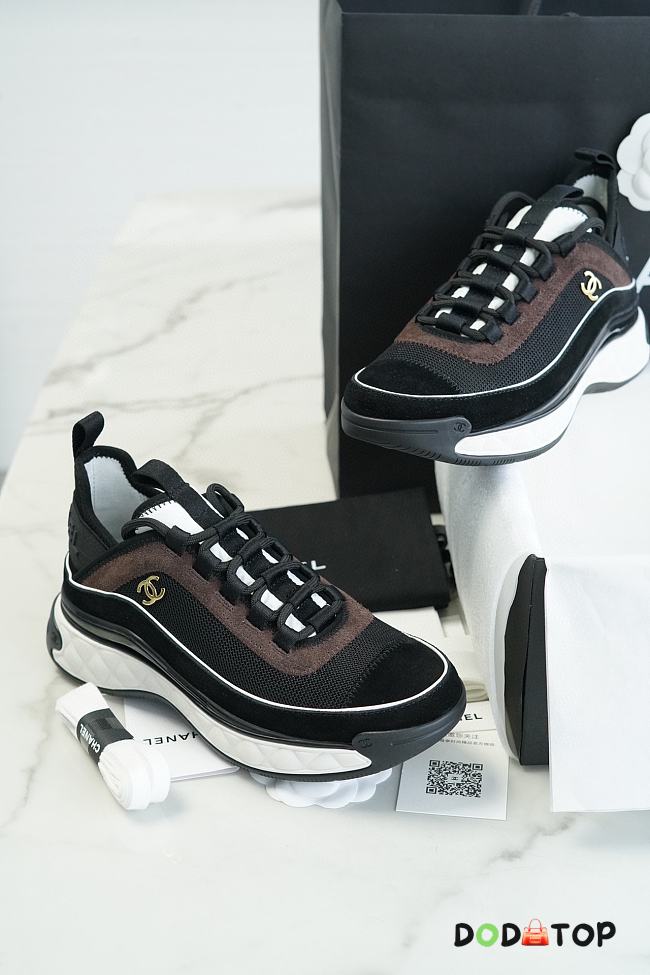 Chanel Sneakers Black 01 - 1