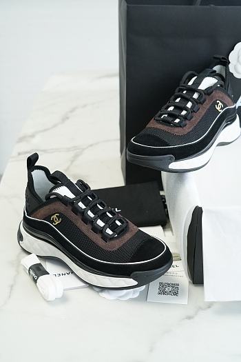 Chanel Sneakers Black 01