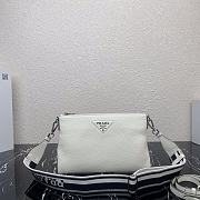 Prada Shoulder Strap 1BH050 White Size 30 x 19.5 cm - 1