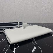 Prada Shoulder Strap 1BH050 White Size 30 x 19.5 cm - 6