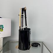 Prada Bucket Bag 1BE059 Black Size 17 x 18 x 10.5 cm - 4