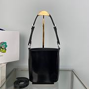 Prada Bucket Bag 1BE059 Black Size 17 x 18 x 10.5 cm - 3