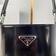 Prada Bucket Bag 1BE059 Black Size 17 x 18 x 10.5 cm - 2