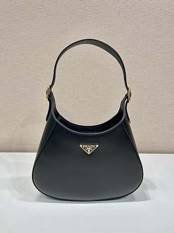 Prada Cleo Shoulder Bag 1BC179 Black Size 27 x 19 x 5 cm