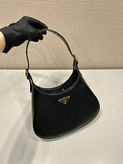 Prada Cleo Shoulder Bag 1BC179 Black Size 27 x 19 x 5 cm - 3