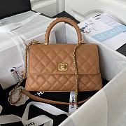 Chanel Coco Caviar Caramel Bag Size 23 cm - 1