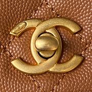 Chanel Coco Caviar Caramel Bag Size 23 cm - 5