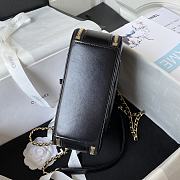 Chanel Vanity Top Handle Black Size 19 x 14 x 8.5 cm - 5