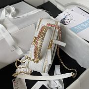 Chanel Vanity Top Handle White Size 19 x 14 x 8.5 cm - 2