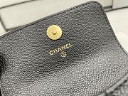 Chanel Small Chain Bag Caviar Black Size 13 x 9 cm - 2
