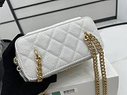 Chanel Vanity Heart Bag White Size 17 x 9.5 x 8 cm - 2