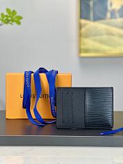 Louis Vuitton LV Card Wallet Black Size 17 x 7 x 0.06 cm - 4