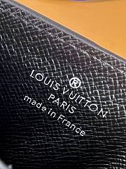 Louis Vuitton LV Card Wallet Black Size 17 x 7 x 0.06 cm - 3