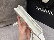 Chanel Handle Mobile Phone Bag White Size 17 x 9 x 4 cm - 5
