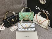 Chanel Handle Mobile Phone Bag White Size 17 x 9 x 4 cm - 2