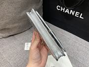 Chanel Handle Mobile Phone Bag Silver Size 17 x 9 x 4 cm - 3