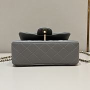 Chanel CF Mini Handle Bag Gray Size 20 x 12 x 7 cm - 6